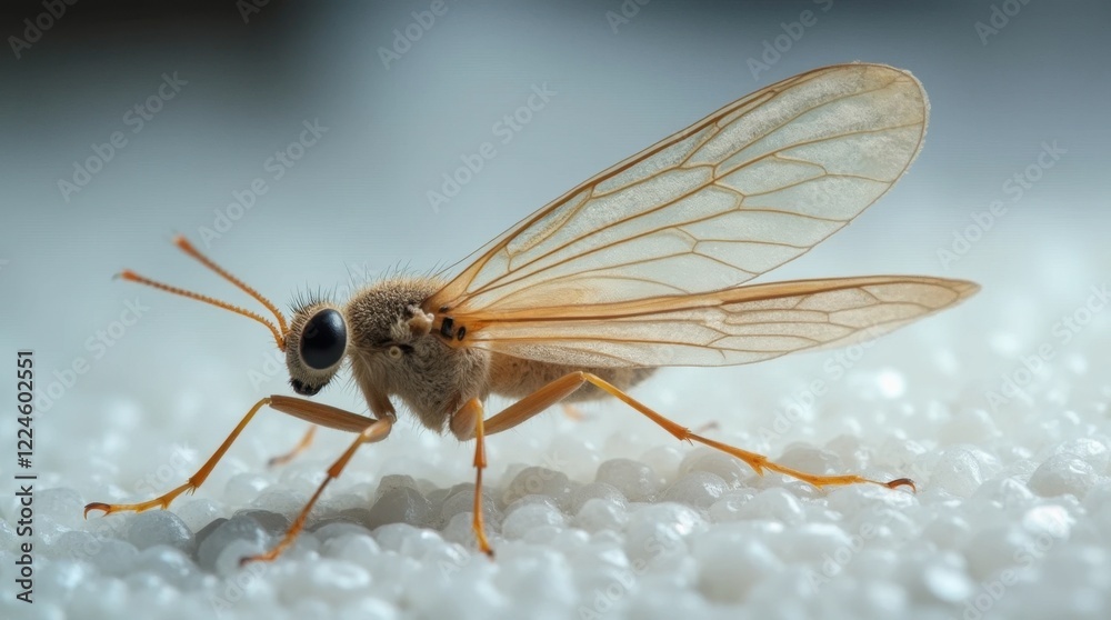 Glowing Translucent Insect Wings with Fine Details Glowing Translucent Insect Wings with Fine Details