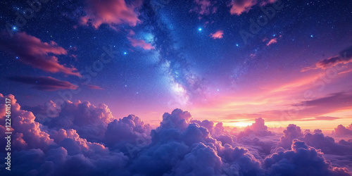 Concept photo of clouds with space for text