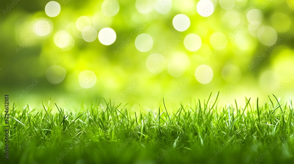 Obraz premium fresh green grass