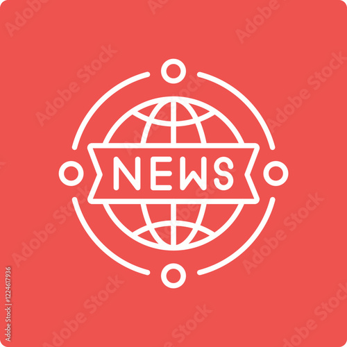 Worldwide News Icon