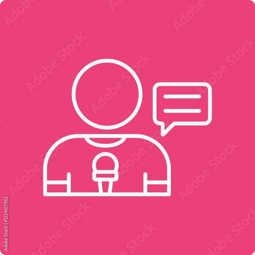 News Reporter Icon