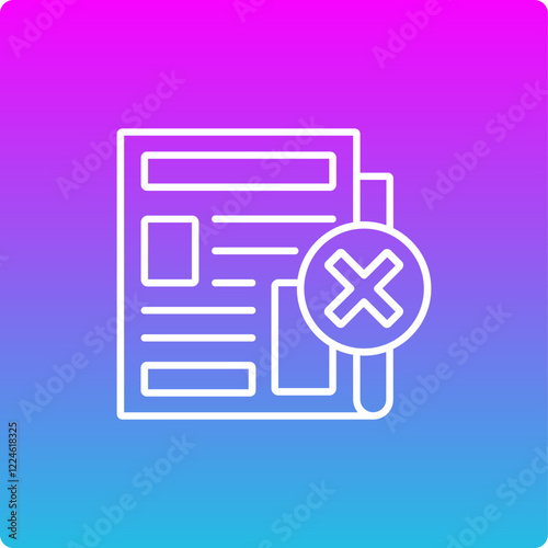Fake News Icon