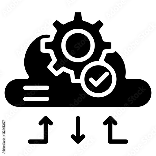 Cloud Setting Icon