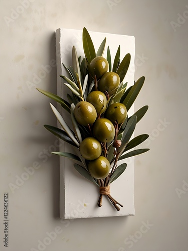 olives and olive branch