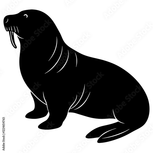 black sea lion