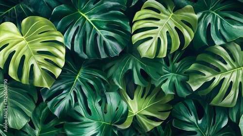 green leaf background
