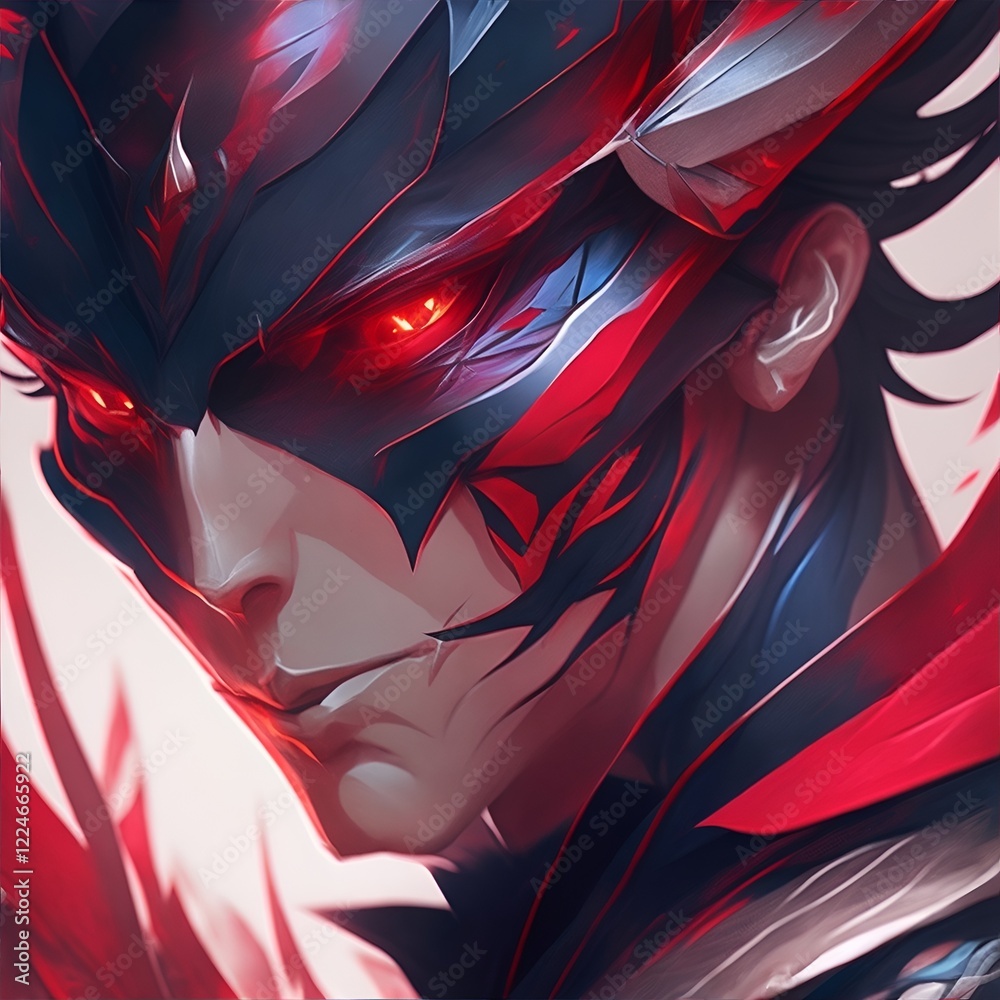 Obraz premium Aatrox Nisio Isin Style Art