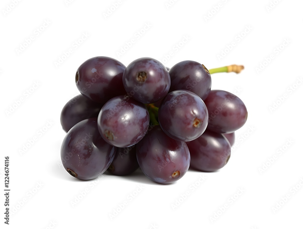 A bunch of fresh red grapes on a white background. Perfect for food and health themes. Generative ai
A bunch of fresh red grapes on a white background. Perfect for food and health themes. Generative ai