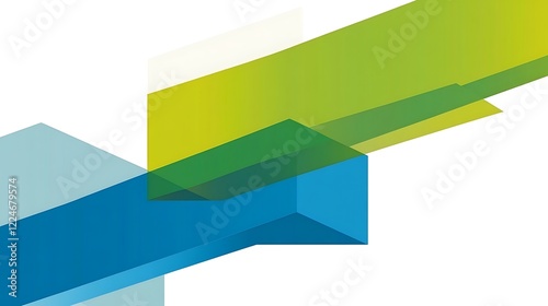 Abstract Green Blue Yellow Geometric Shapes Design Free Download Abstract Green Blue Yellow Geometric Shapes Design - GFXLoad