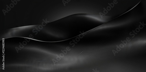 Dark Carbon Fibre Aramid Fiber Kevlar Pattern Background photo