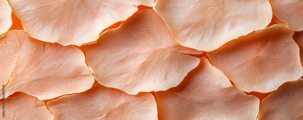 Soft Rose Petals Overlapping on a Gentle Background Soft Rose Petals Overlapping on a Gentle Background
