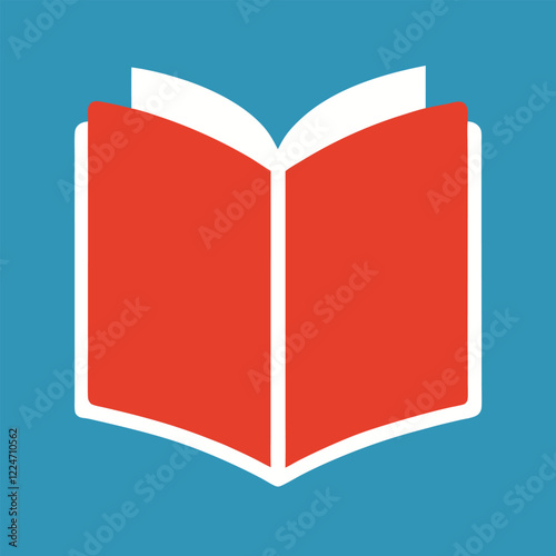 A simple book icon with an open cover and visible pages.