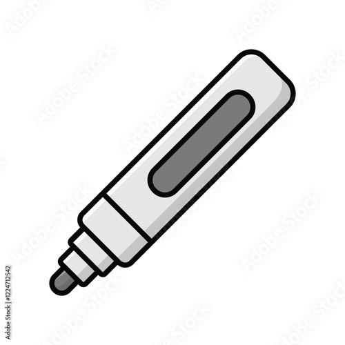 white board marker icon vector design template simple and clean