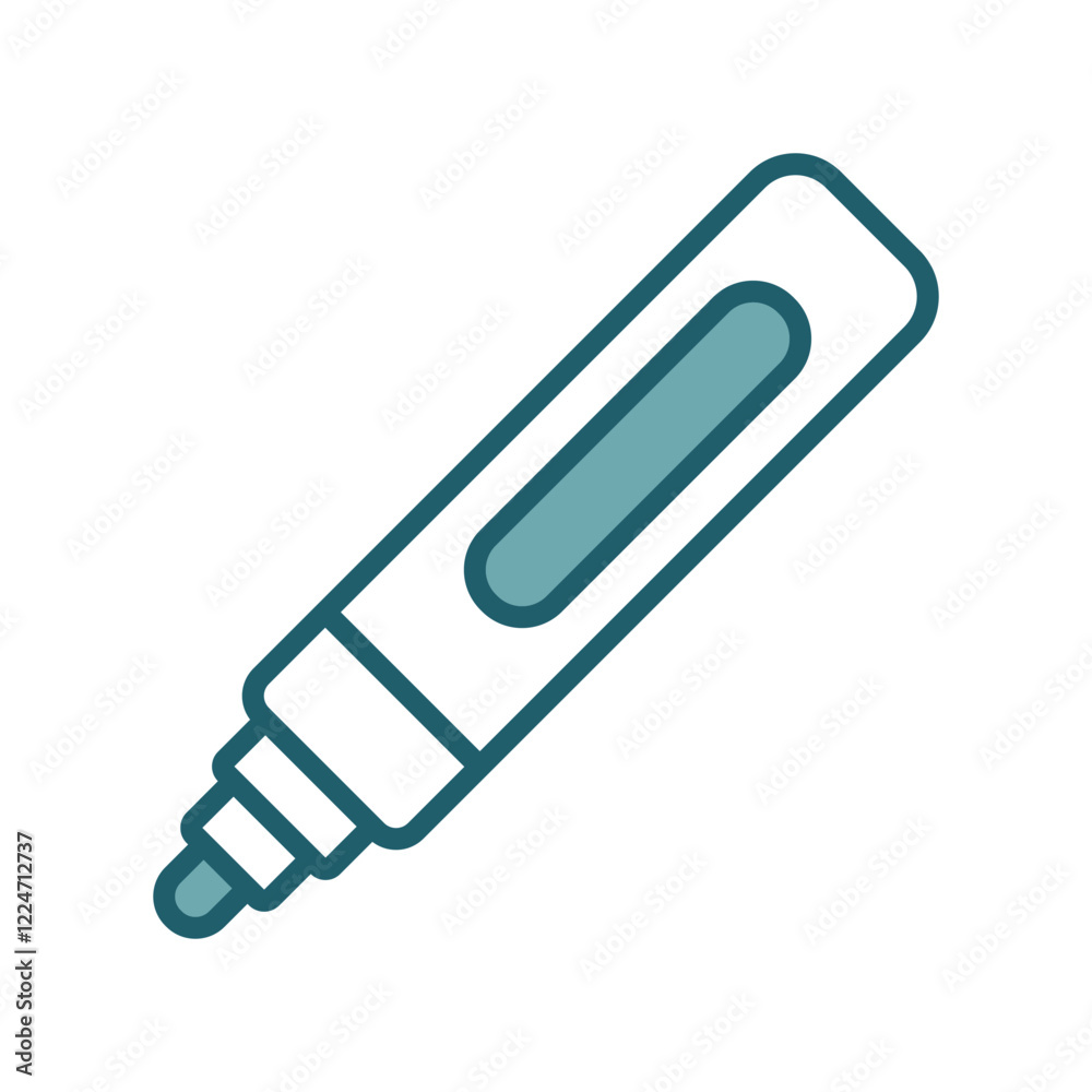 white board marker icon vector design template simple and clean white board marker icon vector design template simple and clean