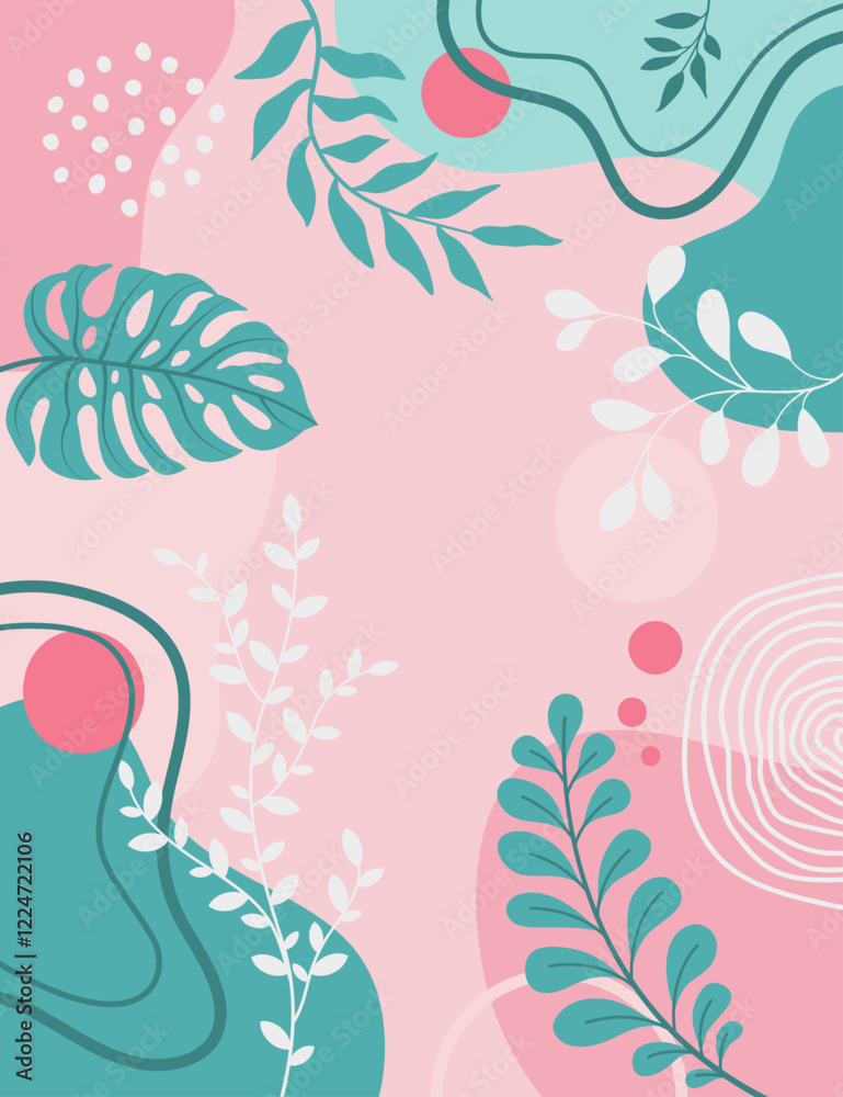 Naklejka premium Colorful art background design. 