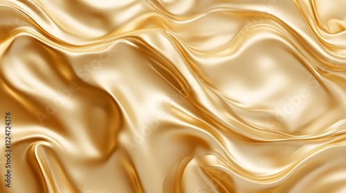 Golden texture with an abstract design. Stunning abstract gold patterns. A luminous abstract gold background.