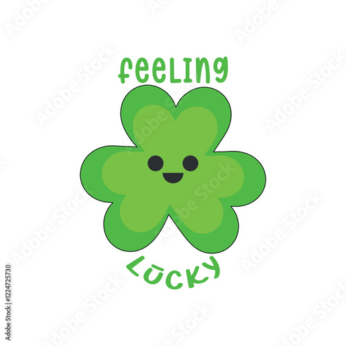 four-leaf clover lucky charm logo for fortune and good luck branding