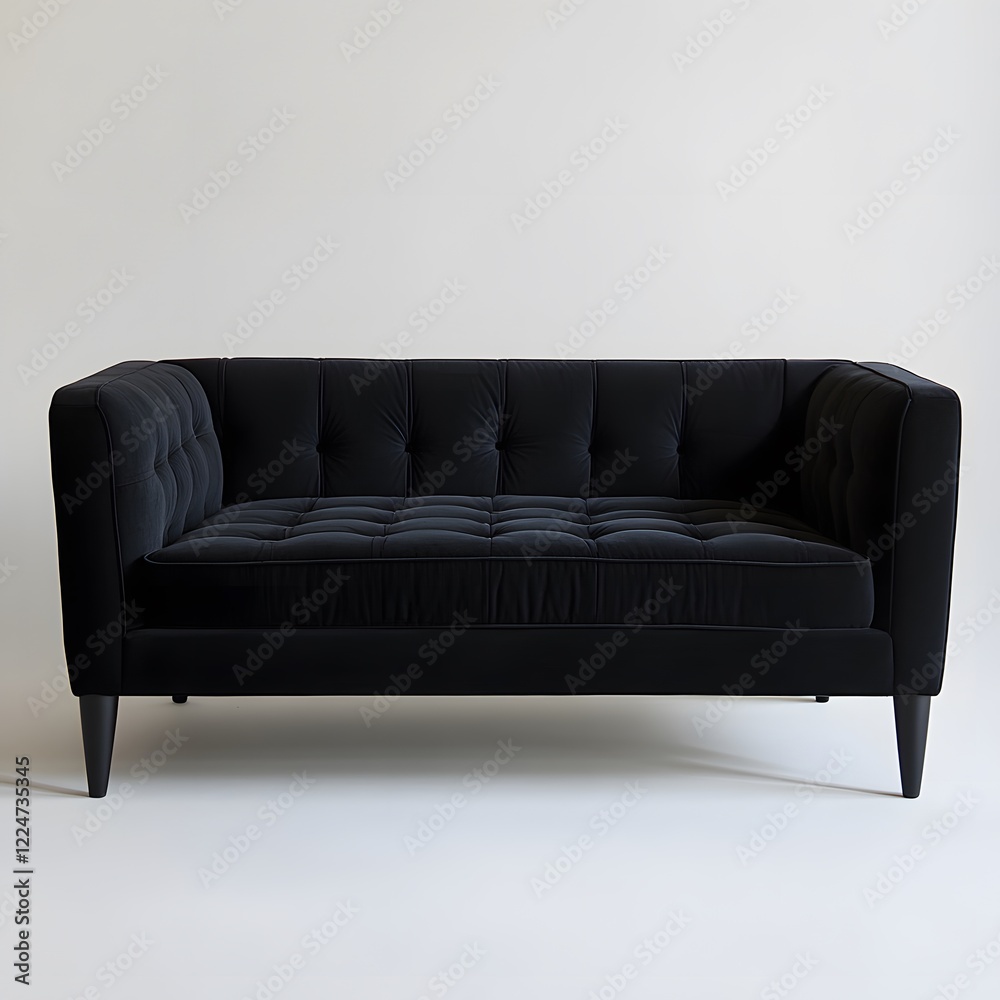 Fototapeta premium modern sofa isolated on white