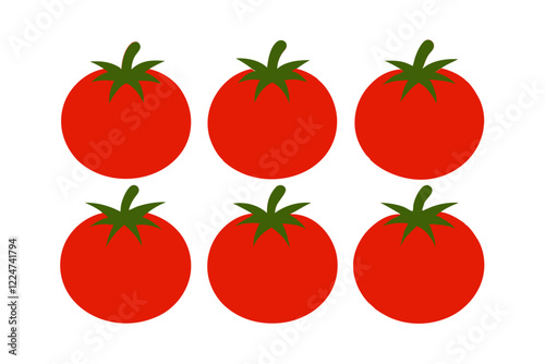 set of tomatoes
