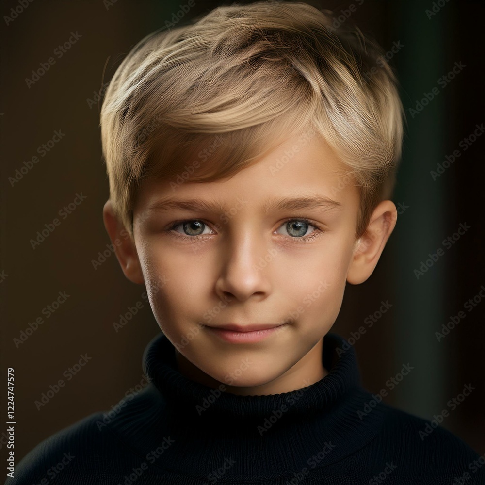 Blonder Junge Blonder Junge