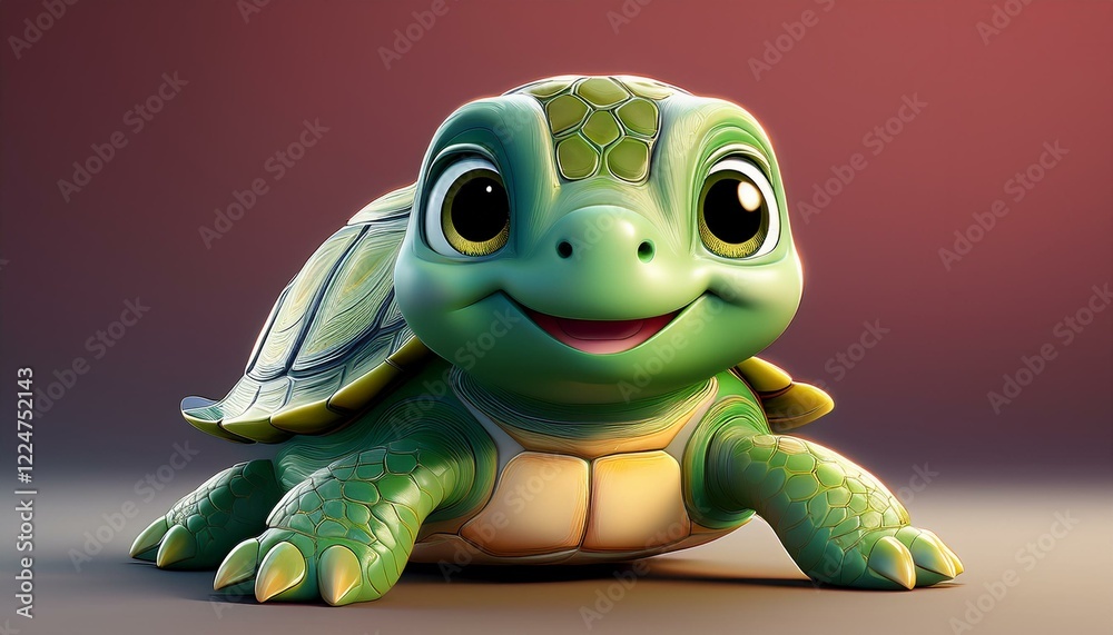 Fototapeta premium Niedliche Schildkröte