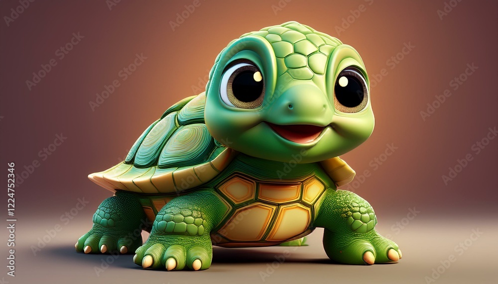 Fototapeta premium Niedliche Schildkröte