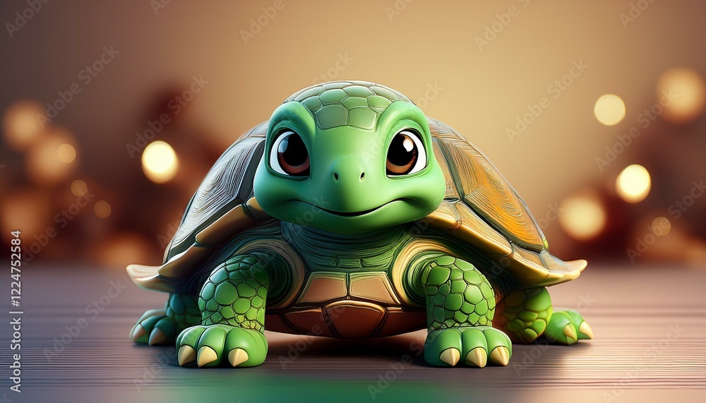 Fototapeta premium Niedliche Schildkröte