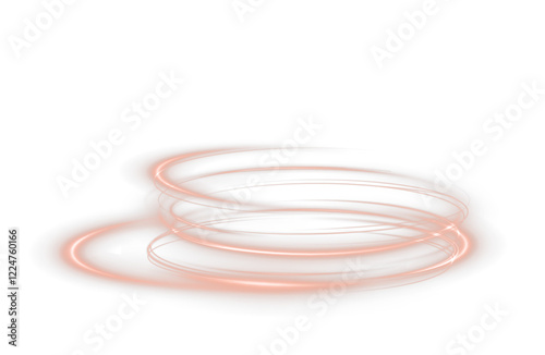 vibrant orange neon glow perfect for futuristic PNG designs, tech frames, or modern abstract night-themed visuals.