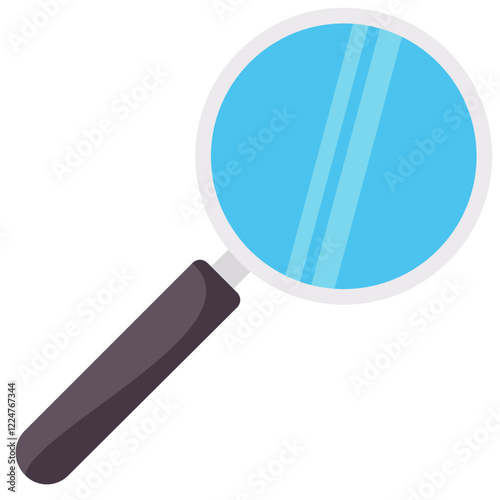 search vector flat icon