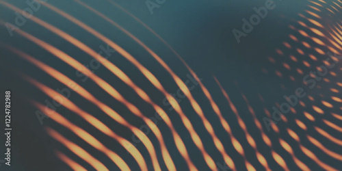 Dynamic halftone texture with flowing lines and contrasting colors in abstract design