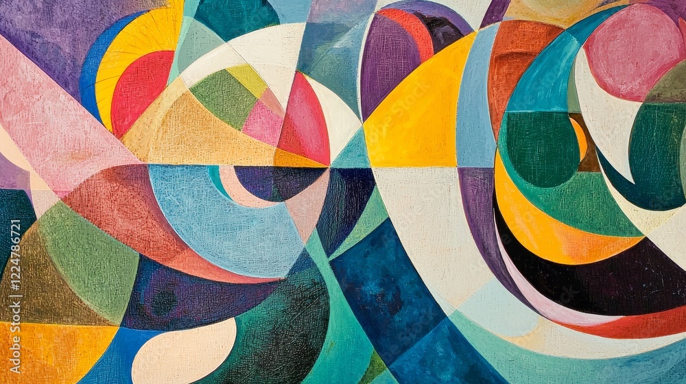 Fototapeta premium Evoking cyberspace interconnected technology and communication in an abstract background