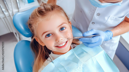 Little Girl Smiling During ...