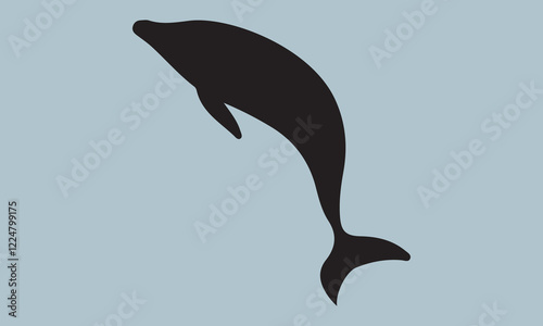 fish silhouette vector illustration fish, illustration, vector, in silhouette, underwater, undersea, seafood, animal, sea, cut out, horizontal, icon set, outline, usa, cartoon, fishing, crab, nature, 