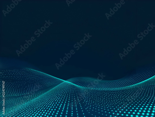 Abstract Background with Gl...