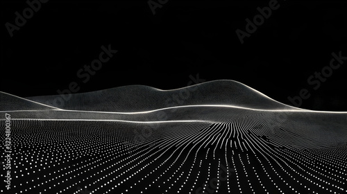 Abstract 3D Landscape Forms...