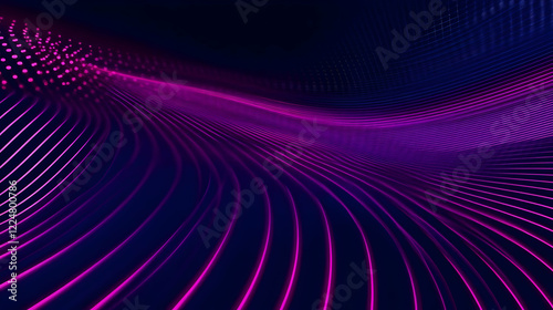 Abstract 3D Background with...