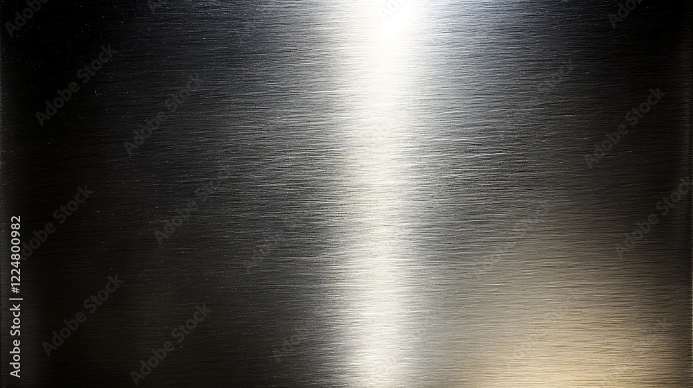 Brushed Metal Texture With Light Reflection Brushed Metal Texture With Light Reflection