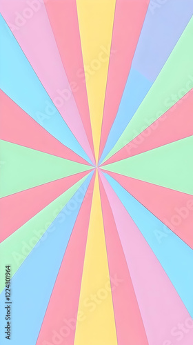 Pastel Rainbow Stripes Conv...