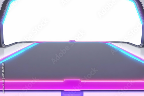 Futuristic Podium Illuminat...