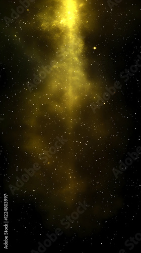 Golden Nebula with Stars Sh...