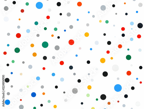 Colorful Polka Dots Scatter...