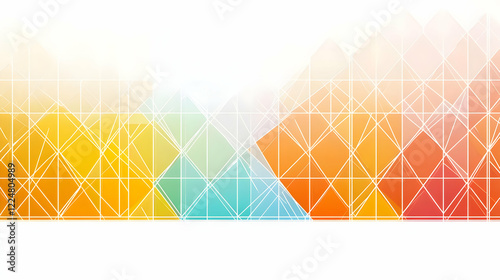 Colorful Geometric Abstract...