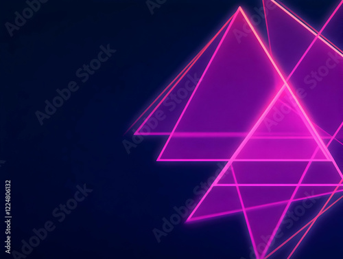 Abstract Background with Gl...