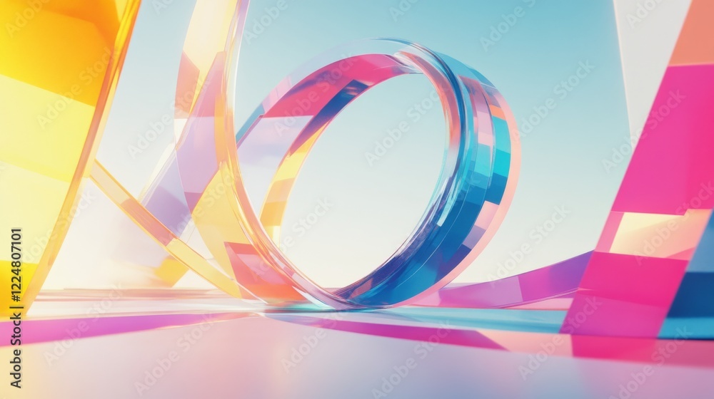 Obraz premium Lovely 3d editable text effect template