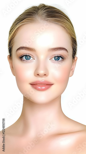 Portrait of a Young Woman w...