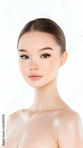 Beautiful Young Woman with ...