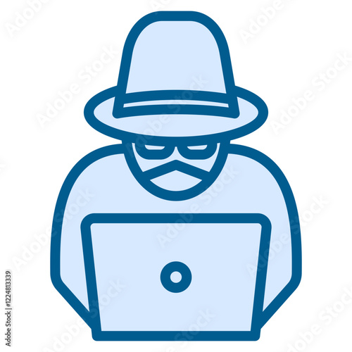 Cyber Espionage Icon