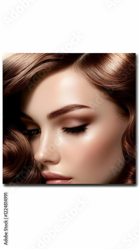 Close-up of Woman's Face wi...