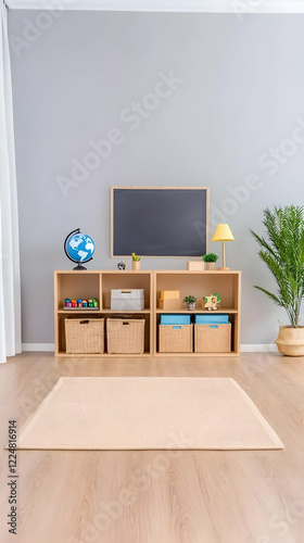 Modern Playroom Interior De...