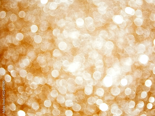 Abstract Gold Bokeh Backgro...